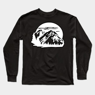 the mountains Long Sleeve T-Shirt